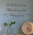 Do The Best Wall Decals   