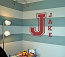 Varsity Letters Monogram Wall Decal