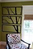 Framed Birch Branch Wall Decal