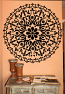 Wrought Iron Circle Wall Decal