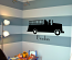 Fire Truck Name Wall Decal