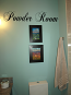 Powder Room Wall Decal