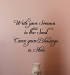 Carve Your Blessings Wall Decal