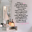 Vertical I Believe In Pink Wall Decal