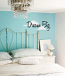 Clouds Dream Big Wall Decal