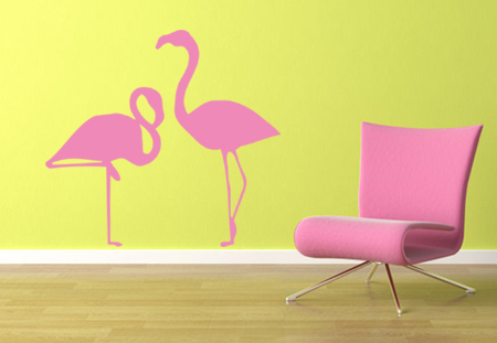 Flamingos Wall Decal