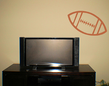 Football Wall Decal