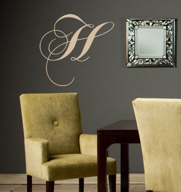 Chopin Monogram Wall Decal