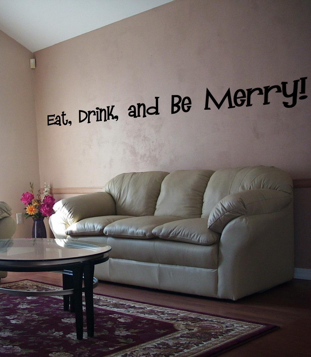 Eat Drink Merry Decal Wall Decal