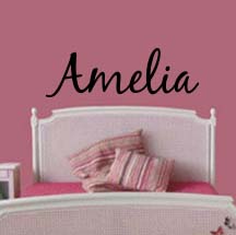 Name Design Wall Decal