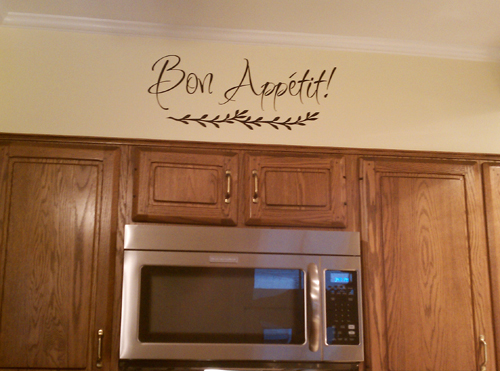 Bon Appetit Wall Decal