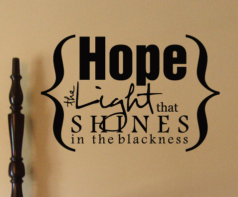 Hope Light Shines | Wall Decals