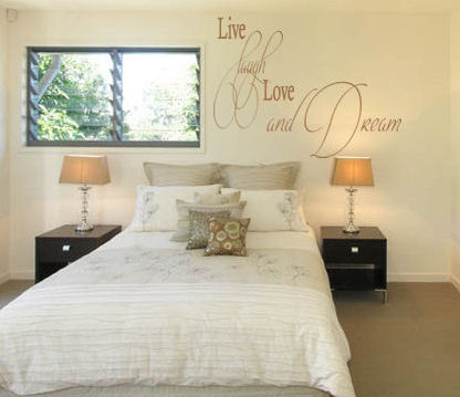 Live Laugh Love Dream Wall Decals 