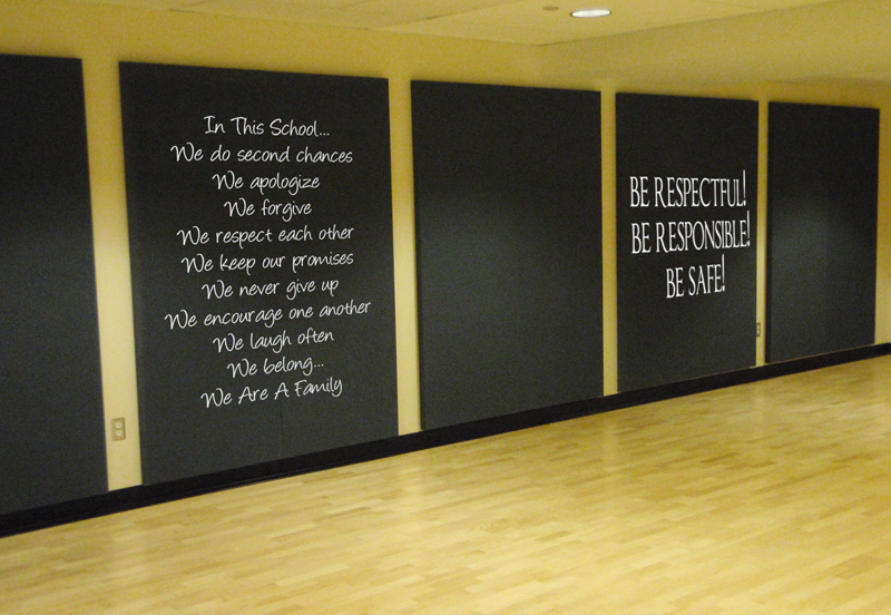 School Motto | Wall Decals