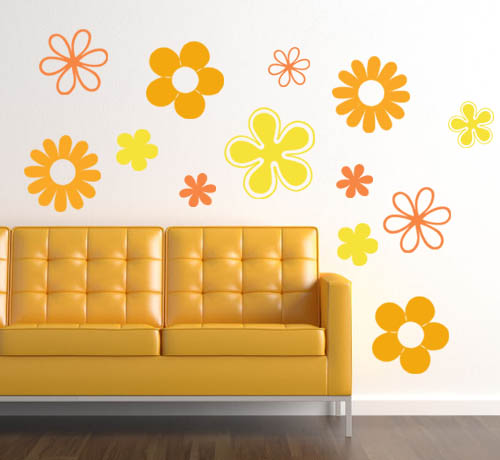 Flower Pack Wall Decal