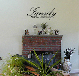 Family Is Forever Wall Decal