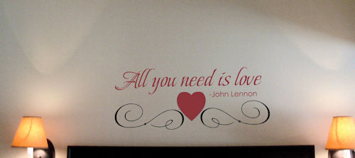 All You Need | Wall Decal