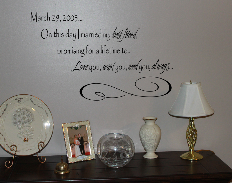 On This Day Wall Decal