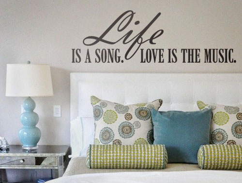 Life is a Song Decal