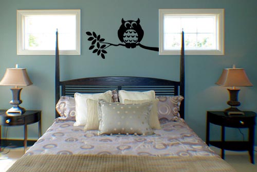 Fat Owl Wall Decal