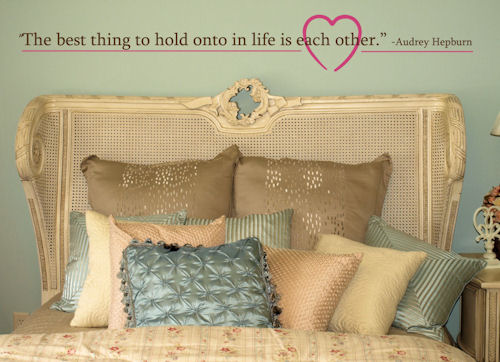 Best Thing To Hold Each Other Wall Decals  