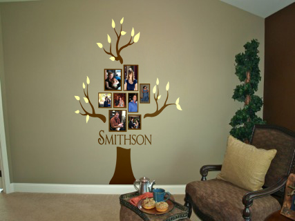 Family Name and Photo Tree