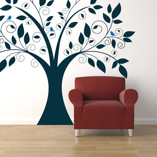  Cute Tree Wall Decal 