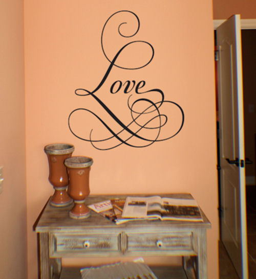 Love Fancy Wall Decal