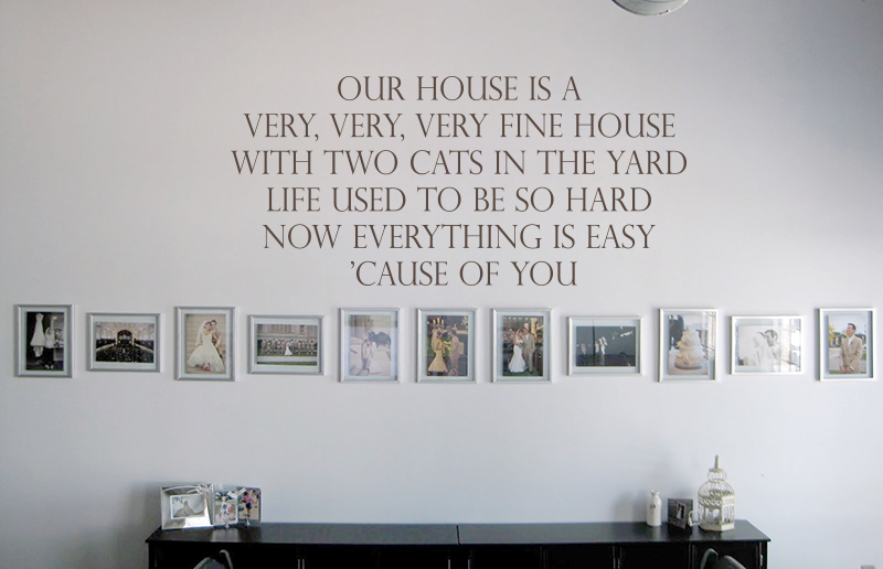 Very Fine House Wall Decals  