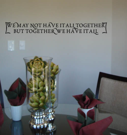 Together | Wall Decals