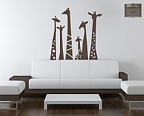 Giraffe Necks Wall Decal