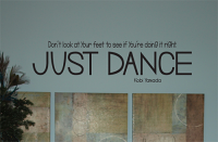 Just Dance Wall Decal