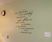 Our God Is Able Wall Decals   