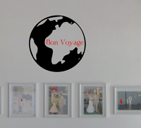 Bon Voyage Wall Decal