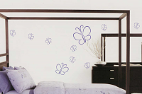 Scattering of Butterflies Wall Decal