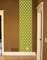 Quatrefoil Wall Runner Decal