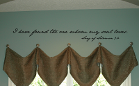 Song Of Solomon My Soul Loves Wall Decal  