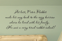 Peter Rabbit Wall Decal