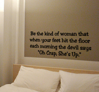 The Woman Wall Decal