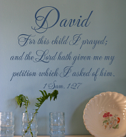 David Wall Decal 