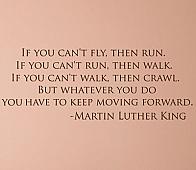 Keep Moving Forward Wall Decals