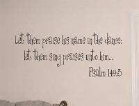 Sing Praises Wall Decal