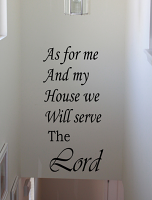 As For Me My House Wall Decal 