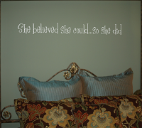 She Believed So She Did Wall Decals   