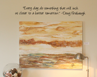 Closer To Better Tomorrow Wall Decal