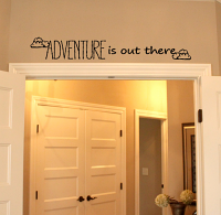 Adventure is Out There Wall Decal 