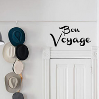 Bon Voyage Wall Decal 