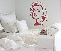 Famous Faces Marilyn Monroe Wall Decals
