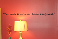 World Is A Canvas Wall Decals   