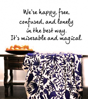 We're Happy, Free Wall Decal 